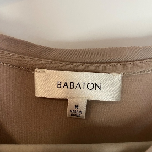Aritzia Babaton Everyday Long T-Shirt, Nude, Medium - Picture 3 of 6